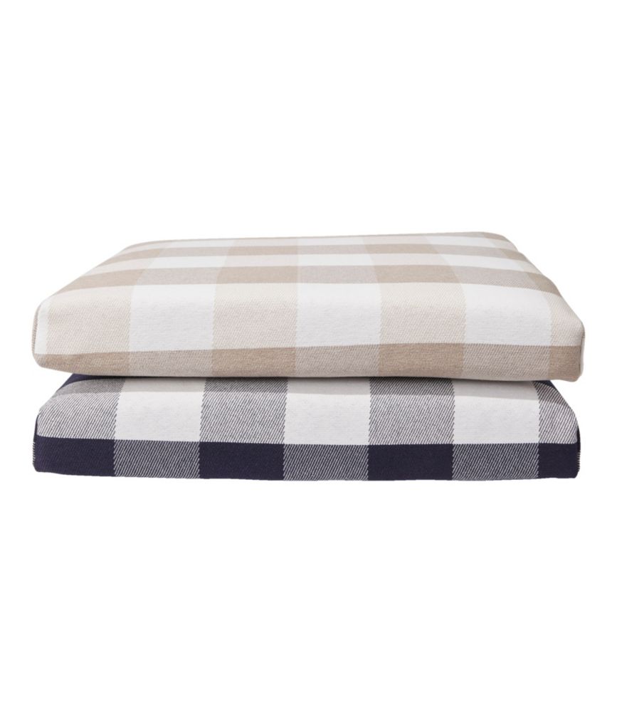 Adirondack Chair Seat Cushion, Buffalo Plaid Outdoor Cushions