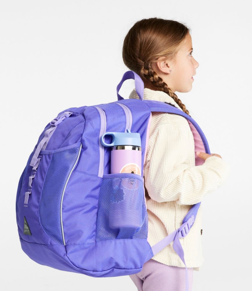 Bean's Explorer Backpack, 25L, Ocean Blue/Electric Orange, small image number 7