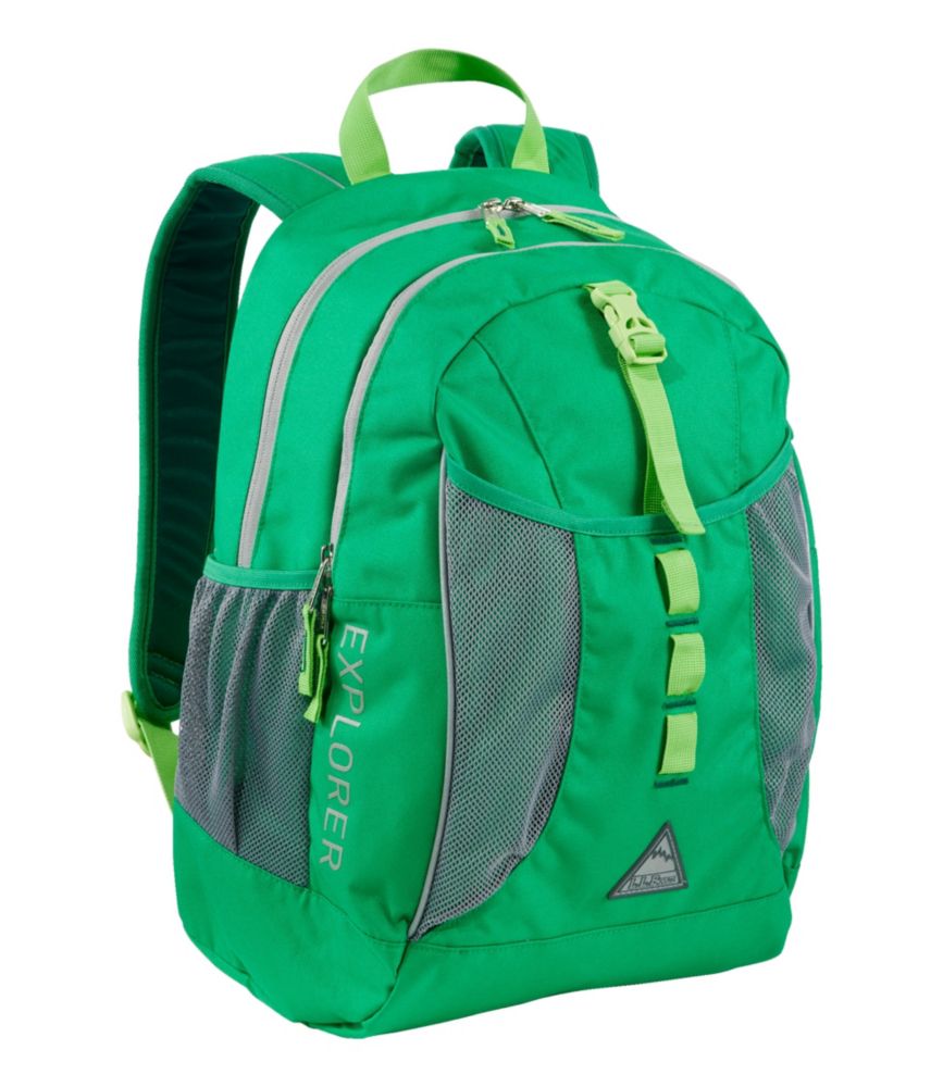 Ll bean green backpack hotsell