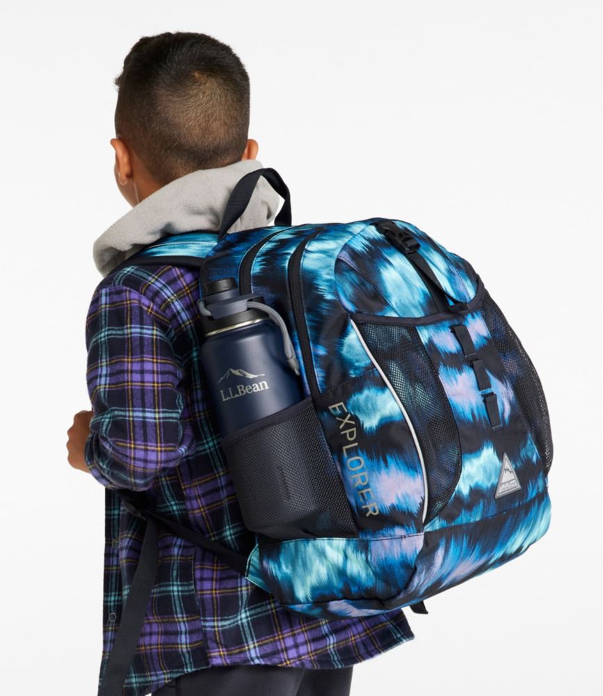 Bean's Explorer Backpack, 25L, Print, Multi Tie Dye Print, small image number 6
