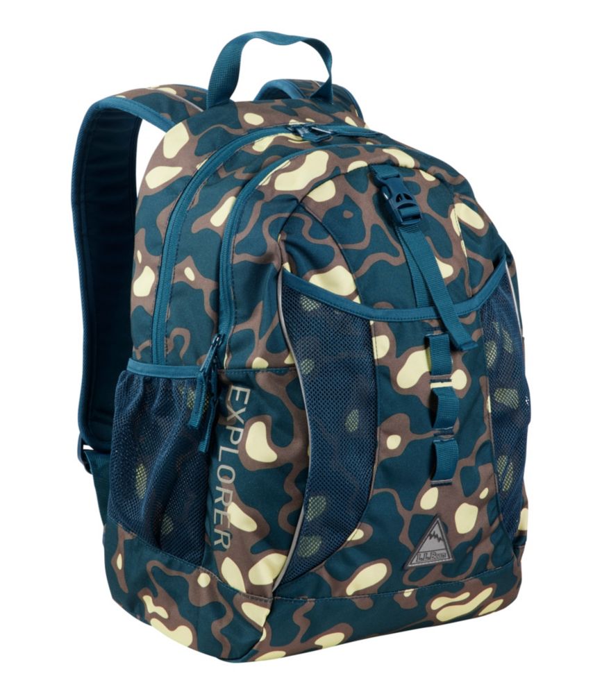 Bean's Explorer Backpack, 25L, Print, Deep Water Camo, small image number 1