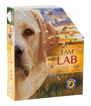 Poster Size Yellow Lab Puzzle, 550 Pieces