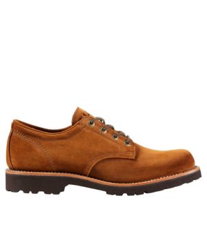 Men's Bucksport Shoes, Plain Toe Suede