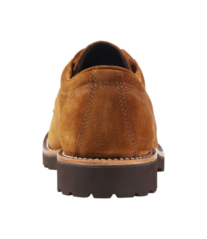 Men's Bucksport Shoes, Plain Toe Suede