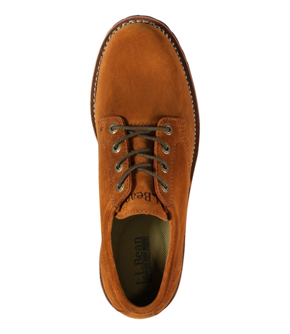 Men's Bucksport Shoes, Plain Toe Suede