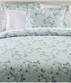 Premium Egyptian Percale Comforter Cover Collection, Daisy