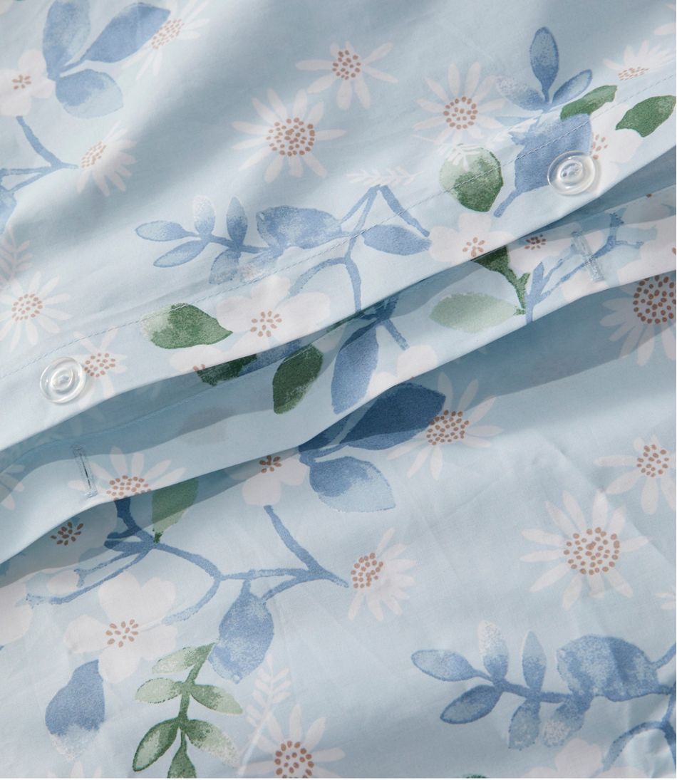 Botanical Floral Percale Comforter Cover Collection at L.L. Bean