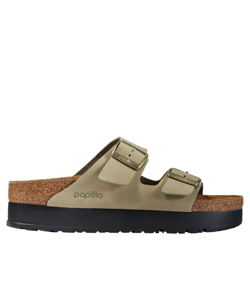 Women's Birkenstock Papillio Arizona Platform Sandals, Nubuck