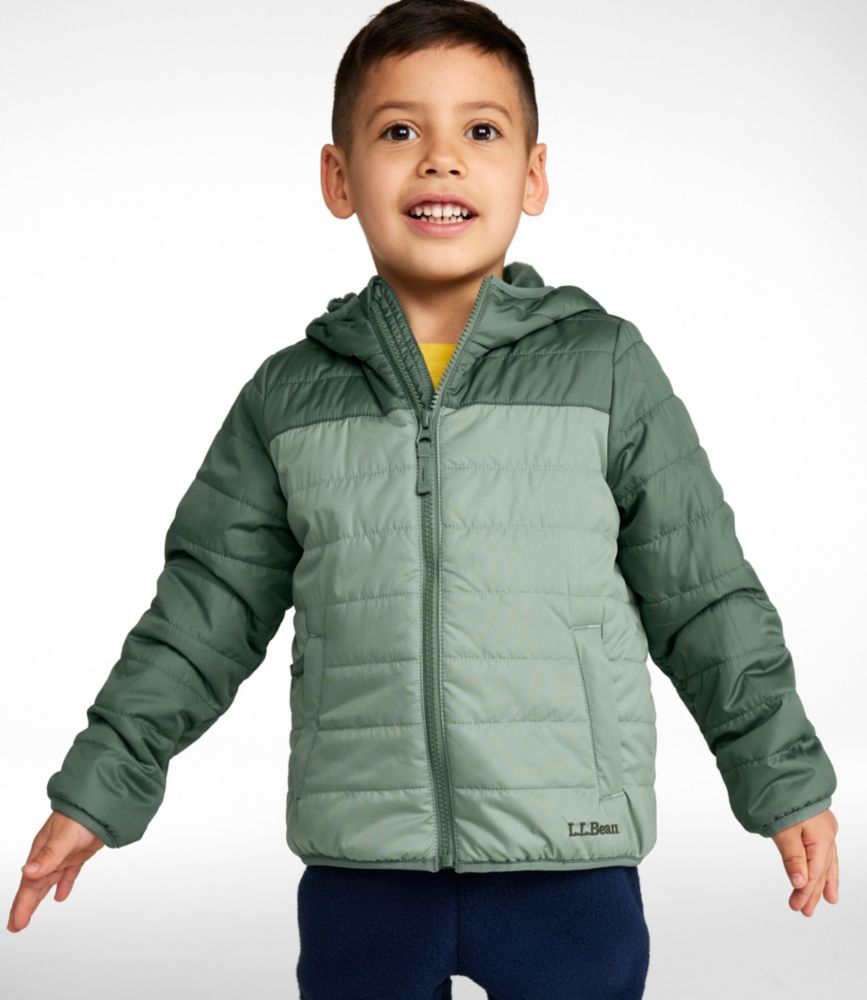 Kids' Fleece-Lined Insulated Jacket, Peach Coral, small image number 3