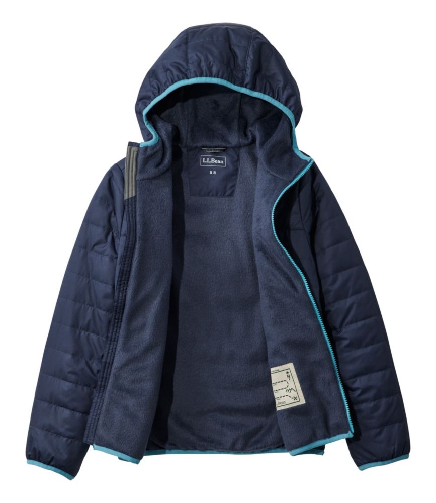 Kids' Fleece-Lined Insulated Jacket, Peach Coral, small image number 5