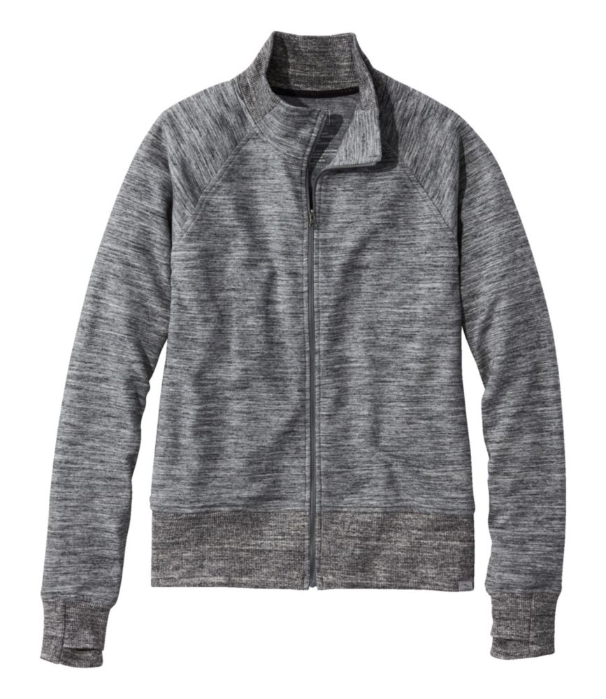 Women's L.L.Bean Cozy Sweatshirt, Full-Zip Marled, , small image number 6