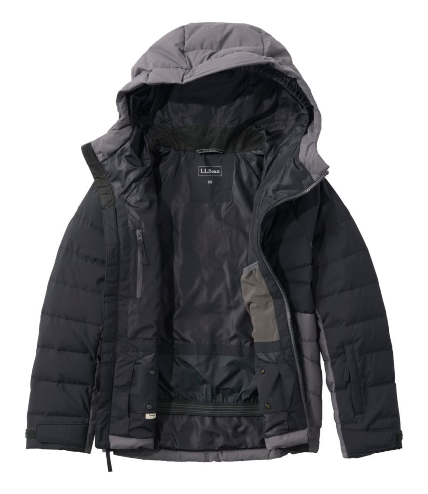 Kids' Quilted Summit Ski Jacket, Deep Rosewood, small image number 5