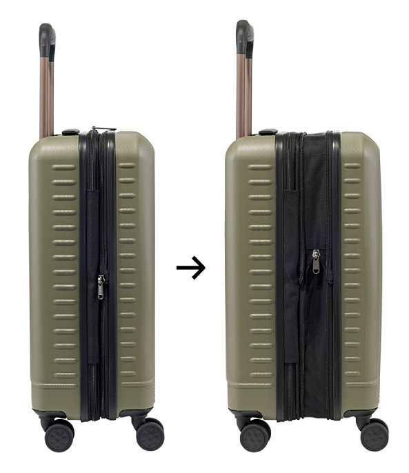 L.L.Bean Expandable Hardside Spinner 22", Tuscan Olive, large image number 4