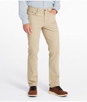 Men's Field Chinos, Five-Pocket Pants, Standard Fit, Straight Leg, New