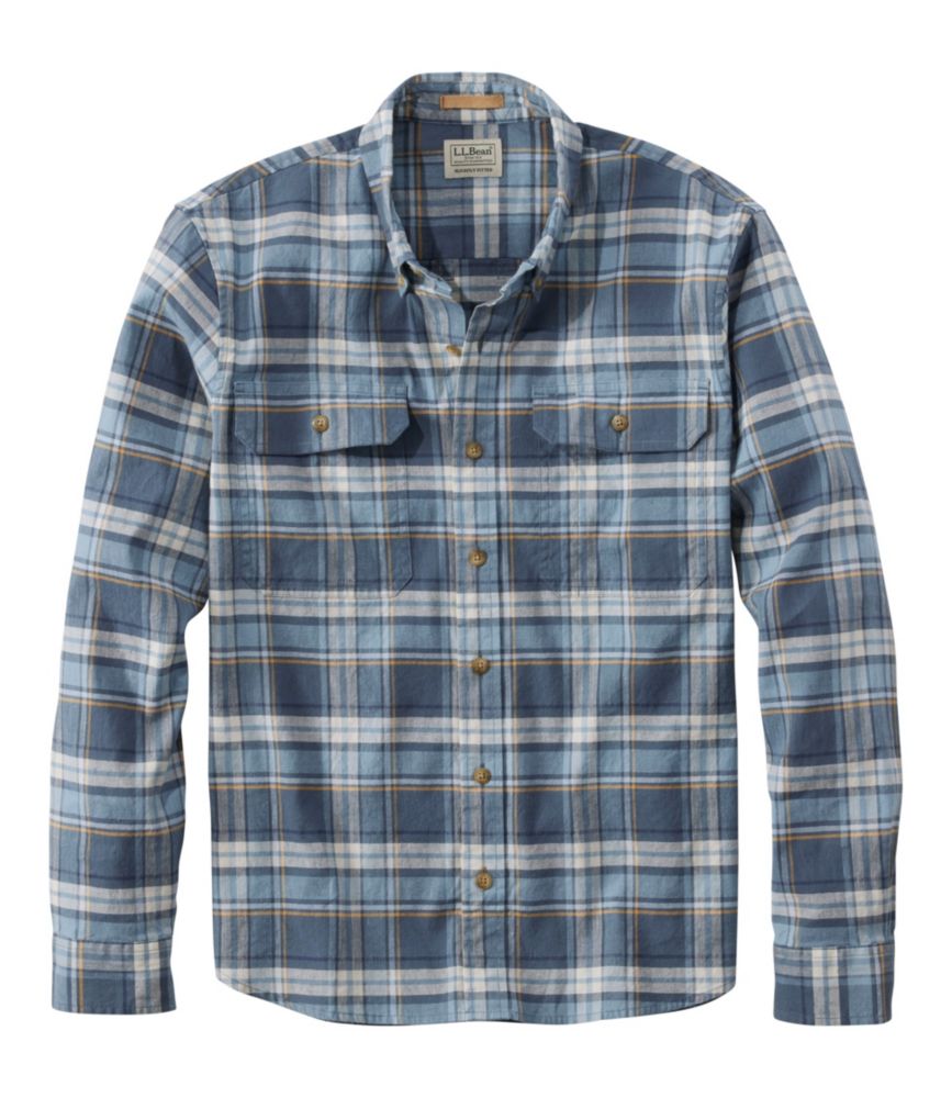 Men's Stonecoast Hemp Shirt, Long-Sleeve, Slightly Fitted Untucked Fit