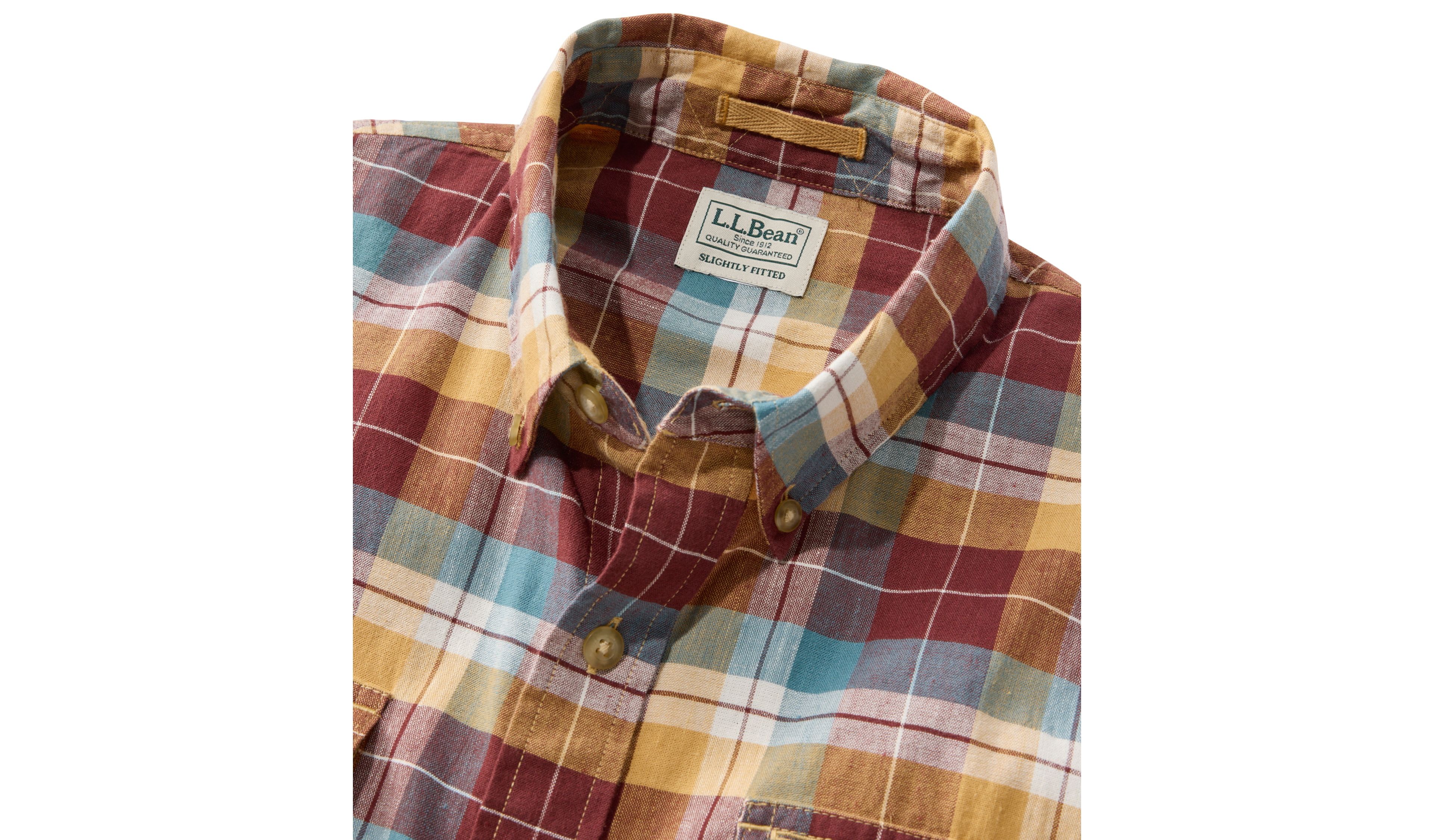 Men's Stonecoast Hemp Shirt, Slightly Fitted