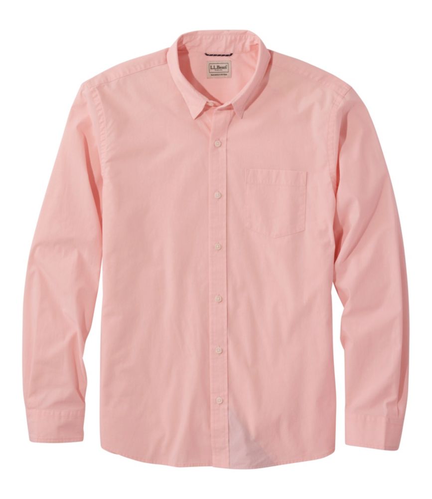 Men's Comfort Stretch Performance&reg; Shirt, Long-Sleeve, Slightly Fitted Untucked Fit, Woodrose, small image number 1