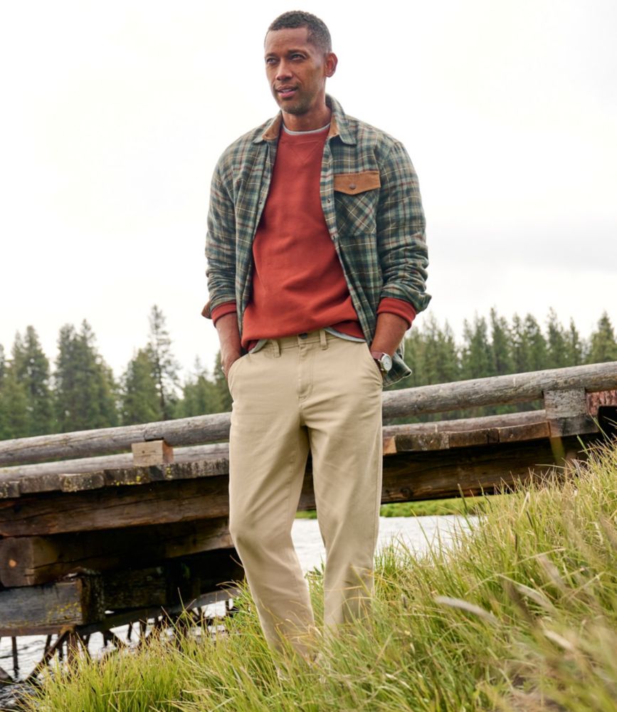 Men's Field Chinos, Standard Fit, Straight Leg, Dark Ash, small image number 10