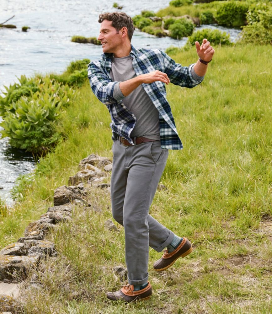 Men's Field Chinos, Standard Fit, Straight Leg, Dark Ash, small image number 11