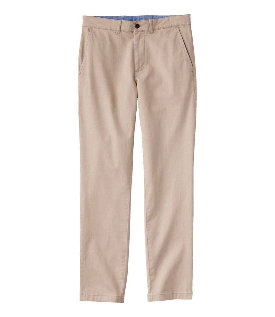 Men's Lakewashed® Stretch Khakis, Standard Athletic Fit, Tapered Leg