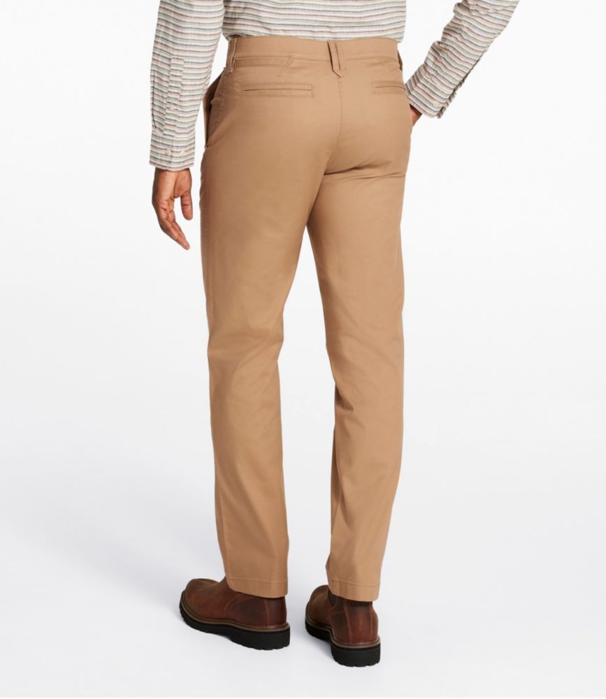 Men's Comfort Stretch Performance Chinos, Standard Athletic Fit, Straight Leg, Heritage Khaki, small image number 3