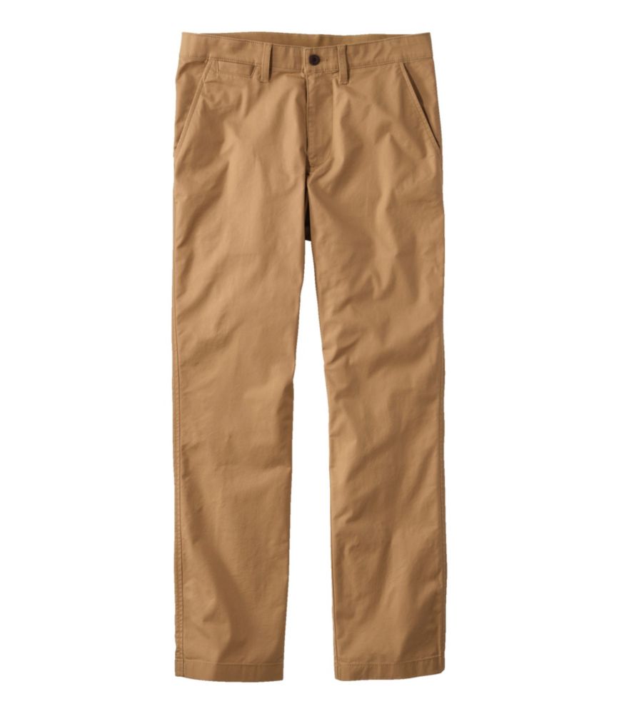 Men's Comfort Stretch Performance Chinos, Standard Athletic Fit, Straight Leg, Heritage Khaki, small image number 1