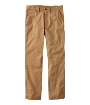 Men's Comfort Stretch Performance Chinos, Standard Athletic Fit, Straight Leg