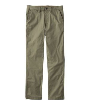 Men's Comfort Stretch Performance Chinos, Standard Athletic Fit, Straight Leg