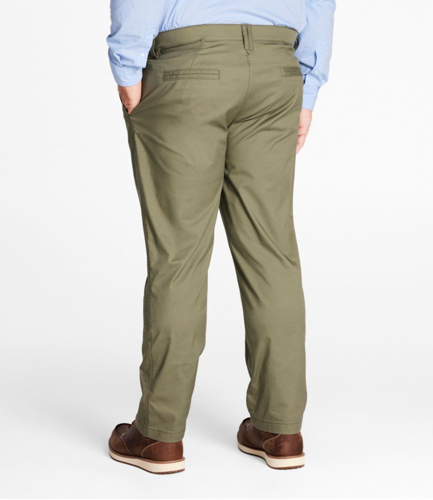 Men's Comfort Stretch Performance® Chinos, Standard Athletic Fit, Straight Leg