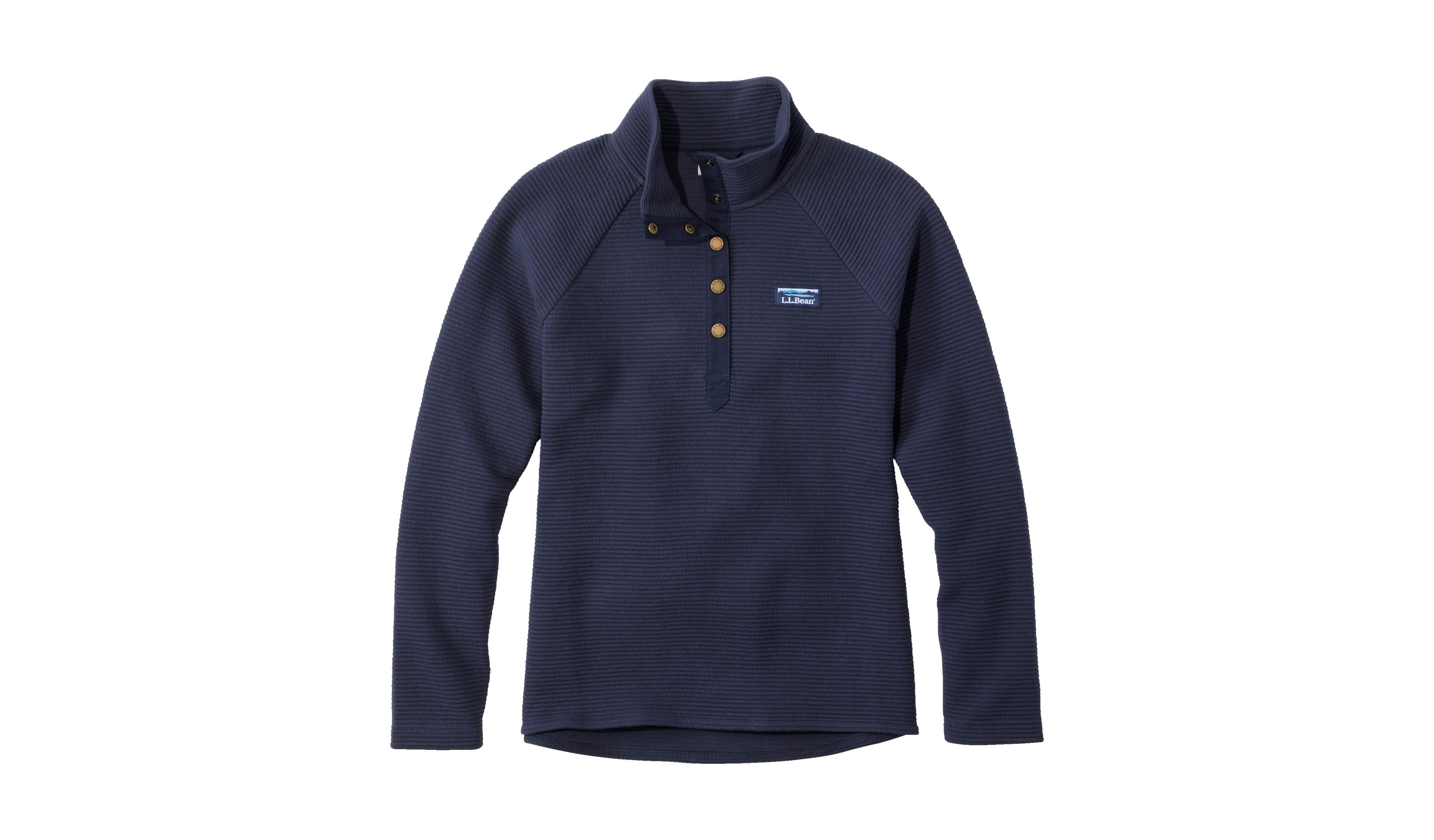 Women's Lakewashed Double-Knit Quarter-Snap