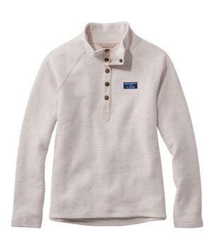 Women's Lakewashed Double-Knit Quarter-Snap