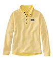 Lakewashed Double-Knit Quarter-Snap , Light Yellow, small image number 0