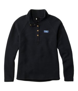 Women's Lakewashed Double-Knit Quarter-Snap