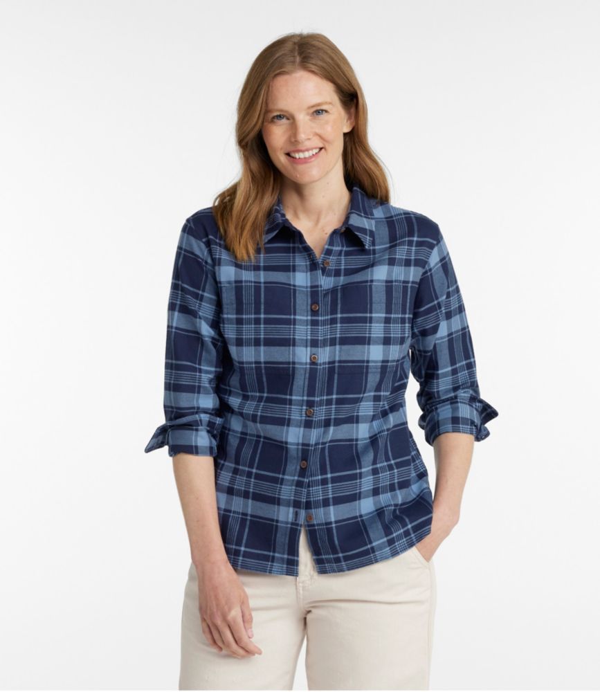 Women's Whisperweight Flannel Shirt, Button-Down