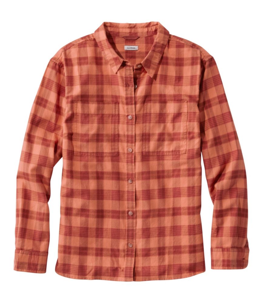 Faded Orange Plaid
