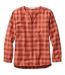  Color Option: Faded Orange Plaid, $59.95.