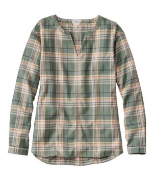 Women's Whisperweight Flannel Popover Shirt, New