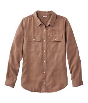 Women's Soft-Washed Tencel Utility Shirt