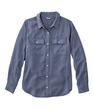 Women's Soft-Washed Tencel Utility Shirt