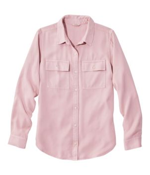 Women's Soft-Washed Tencel Utility Shirt, New