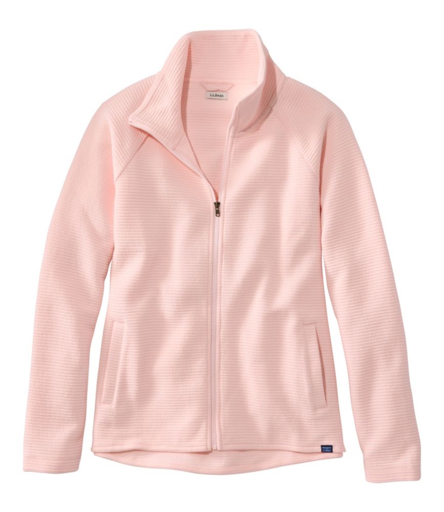 Women's Lakewashed Double-Knit Full-Zip, Pale Rose, small image number 1