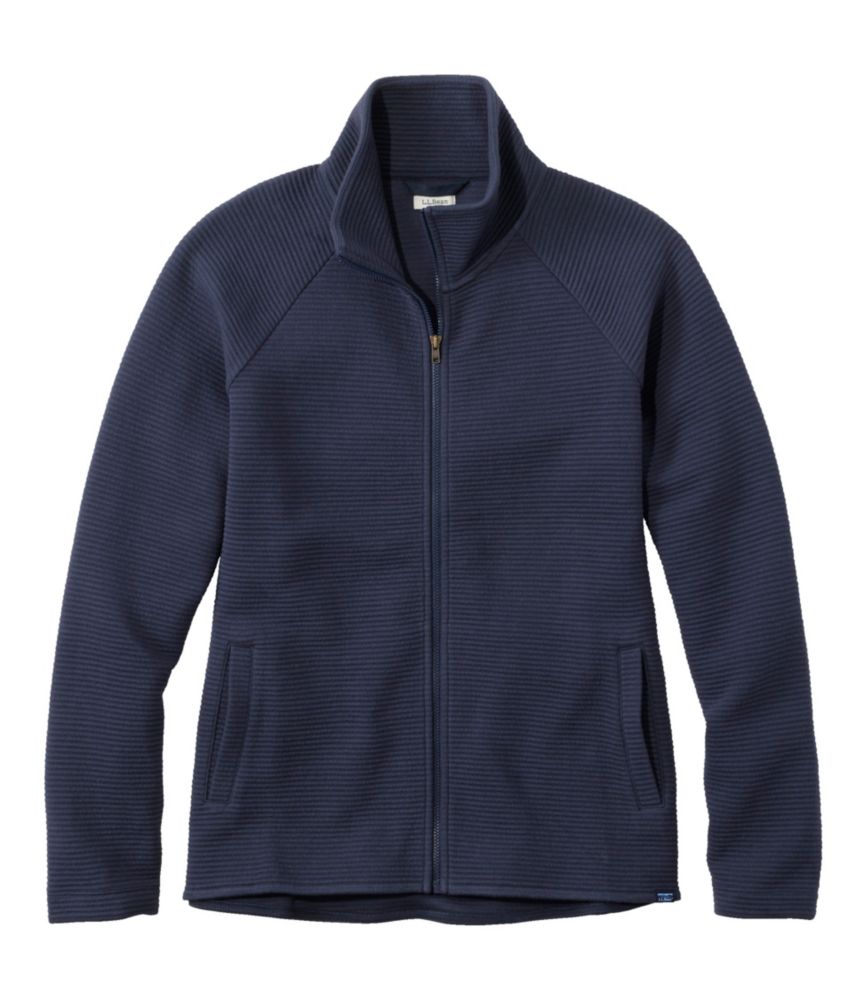 Lakewashed Double-Knit Full Zip , Classic Navy, small image number 0