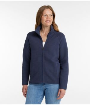 Women's Lakewashed Double-Knit Full-Zip