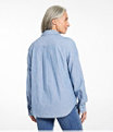 Women's Essential Chambray Shirt, Clean Indigo, small image number 2