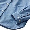 Women's Essential Chambray Shirt, Clean Indigo, small image number 3