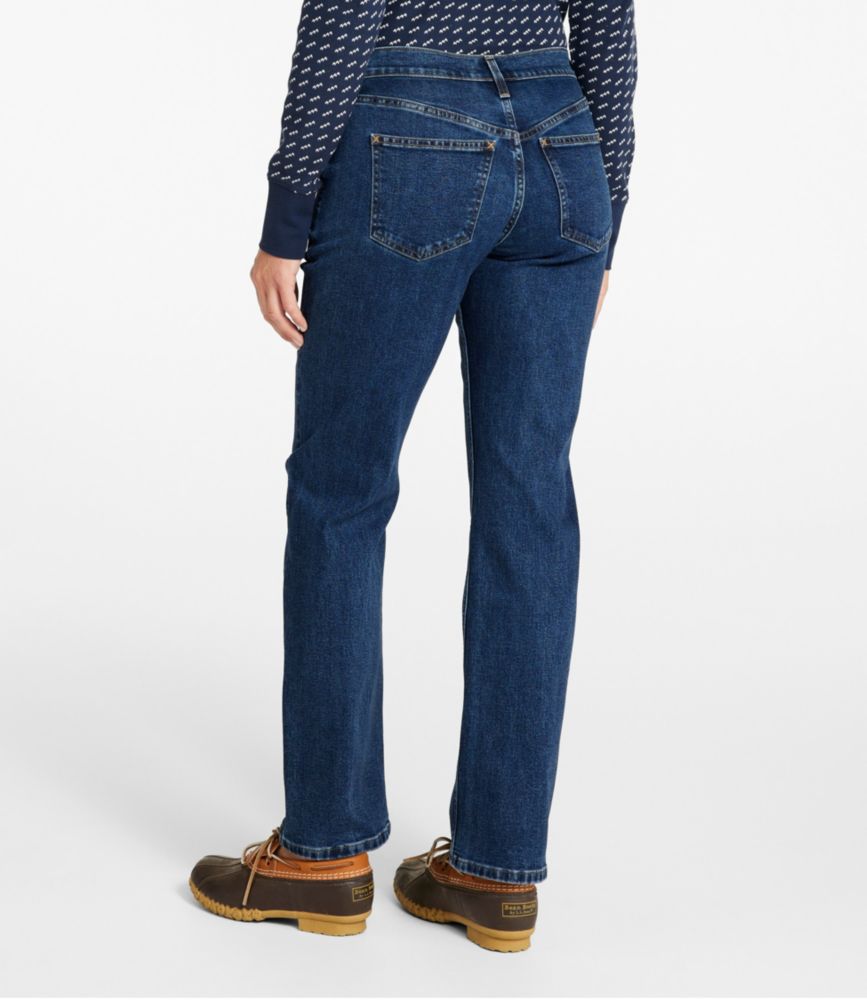 Women's 207 Vintage Jeans, Mid-Rise Relaxed Straight-Leg, Faded Indigo, small image number 3