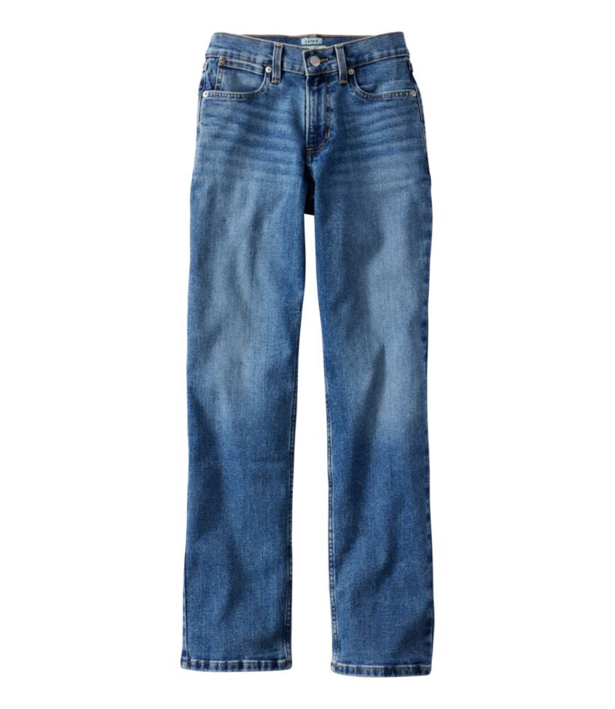 Women's 207 Vintage Jeans, Mid-Rise Relaxed Straight-Leg, Faded Indigo, small image number 1