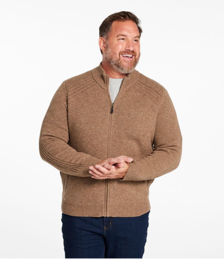 Men's Rangeley Merino Sweater, Full-Zip, , small image number 4