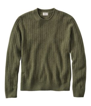 Men's Bean's Ultrasoft Wool Rollneck Sweater, New