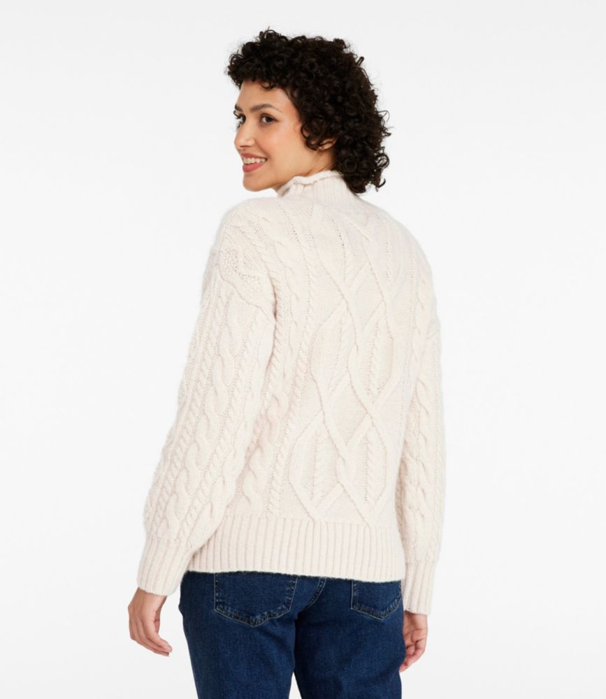 Women's 1912 Heritage Wool Blend Mockneck Sweater | Sweaters at L.L.Bean